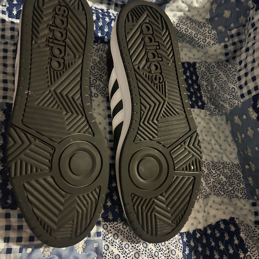 Adidas Classic Black and White Striped Shoes men’s - Picture 8 of 14